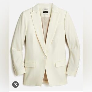 J crew collection Willa blazer cream size 4